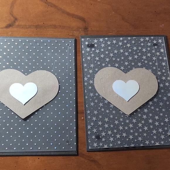 Chrome heart cards - Picture 2 of 4